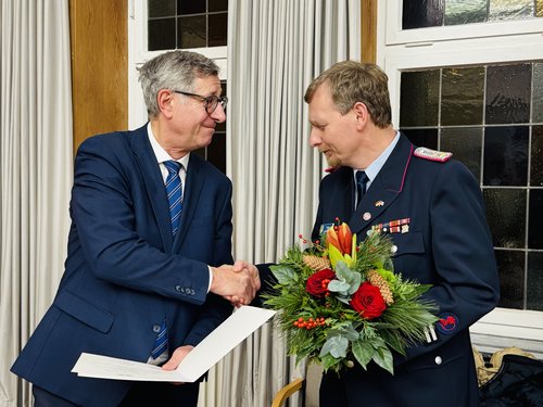 Florian Bethmann ist Ortsbrandmeister bis 31.12.2031