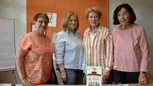 Zum Vorstand des Kinderschutzbundes gehören Bärbel Börges (von links), Heike Meyer-Rieck, Jutta Gilbert-Goldbach und Helma Oberhoff.