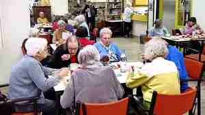 Das Winter-Suppenglück hat sich zu einem beliebten Treffpunkt entwickelt.