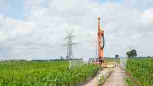 TenneT lässt den Baugrund für die neue 380-kV-Leitung untersuchen.