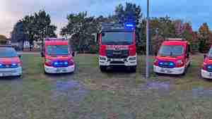 Die Stadt Burgdorf hat fünf Fahrzeuge für  die Feuerwehr angeschafft.