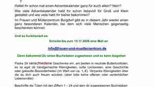 Adventskalender Tausch aktuell