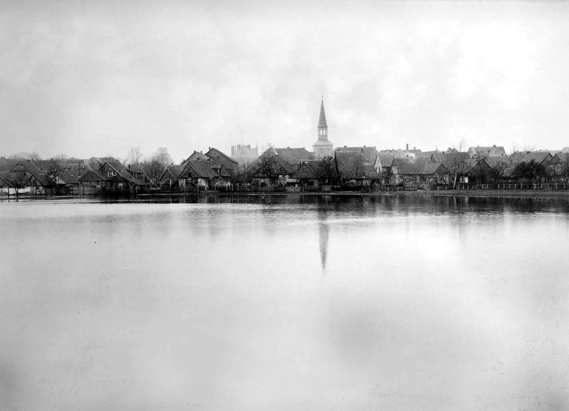 Auehochwasser 1918 zu Burgdorf im WK