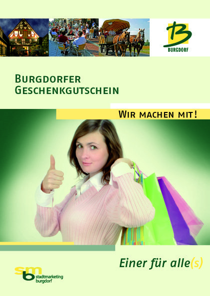 BURGDORFER GESCHENKGUTSCHEIN