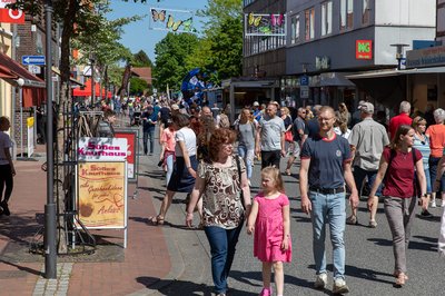 Besucher des Verkaufsoffenen Sonntags