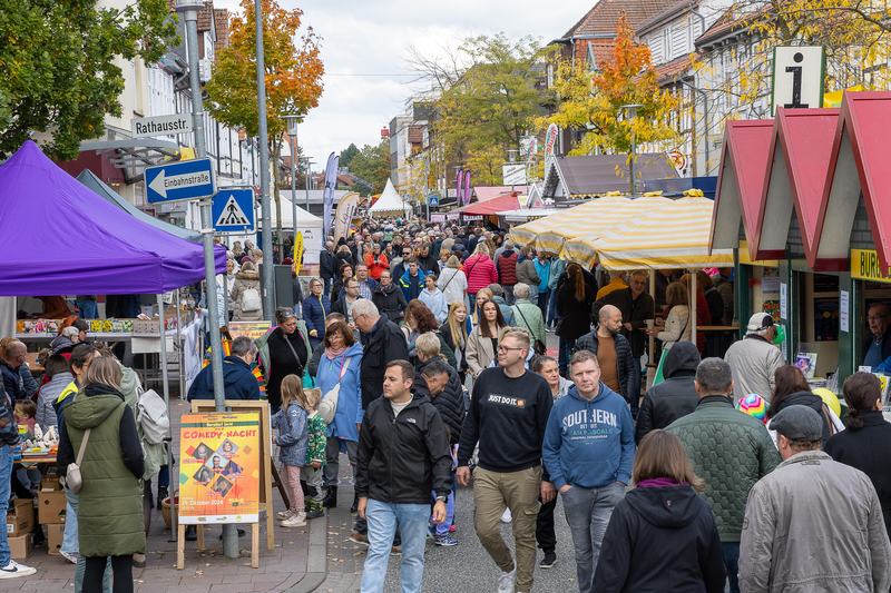 Besucherandrang beim Stadtfest Oktobermarkt