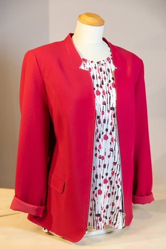 Damenjacket; Hemd