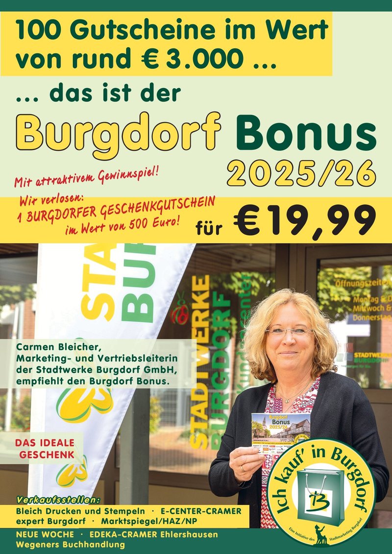 Burgdorf-Bonus 2025_Anzeige_A4_mit Carmen Bleicher - Kopie