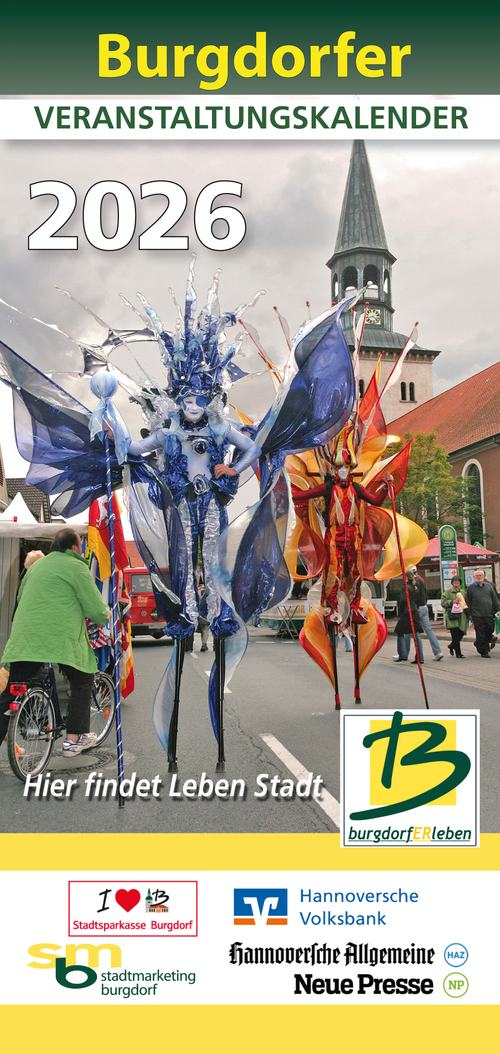 Neue Auflage des Burgdorfer Veranstaltungskalenders