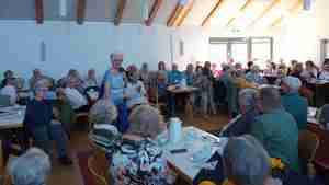 Café Silberband Modenschau