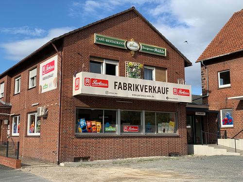 Fabrikverkauf trotz Sperrung der Sorgenser Mühle weiterhin geöffnet