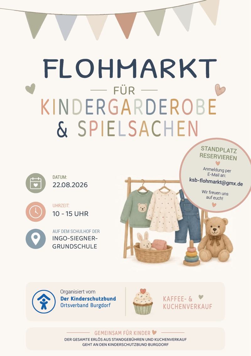 Flohmarkt 22.8.26