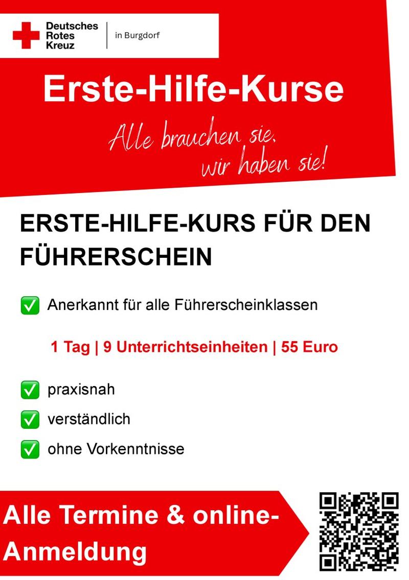 Flyer EH-Kurse Burgdorf