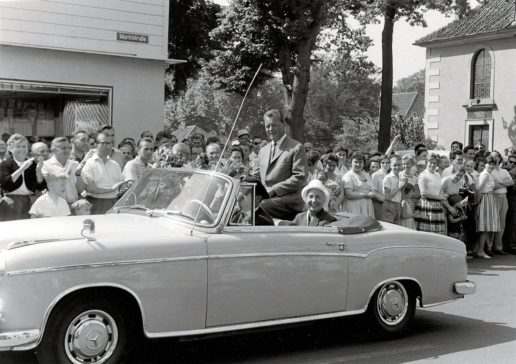 Foto 1 Willy Brandt 1961 in Burgdorf