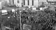 Foto 2 - 1972 Demo auf dem Spittaplatz  Landwirte Agrarpreise Februar 1972
