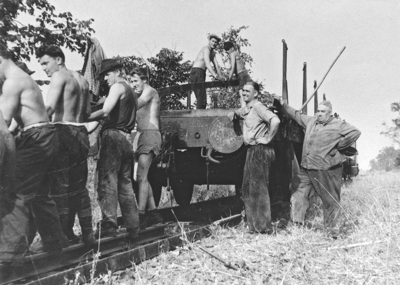 Foto 2 - Abbruch Kasparbahn 1961