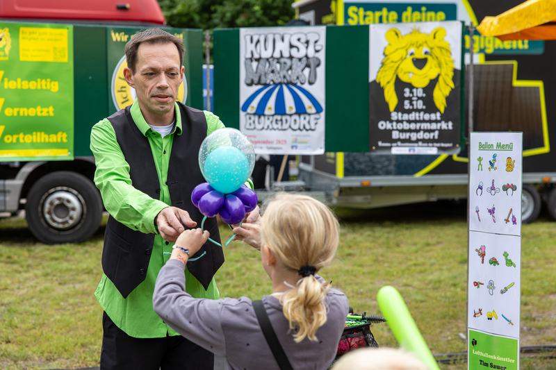 Foto Ballonkunst mit Tim Sauer