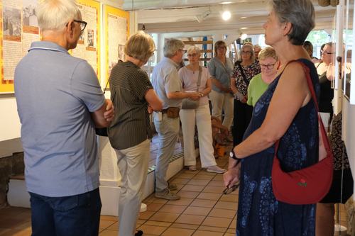 Führung durch die Ausstellung im Stadtmuseum am 16. August