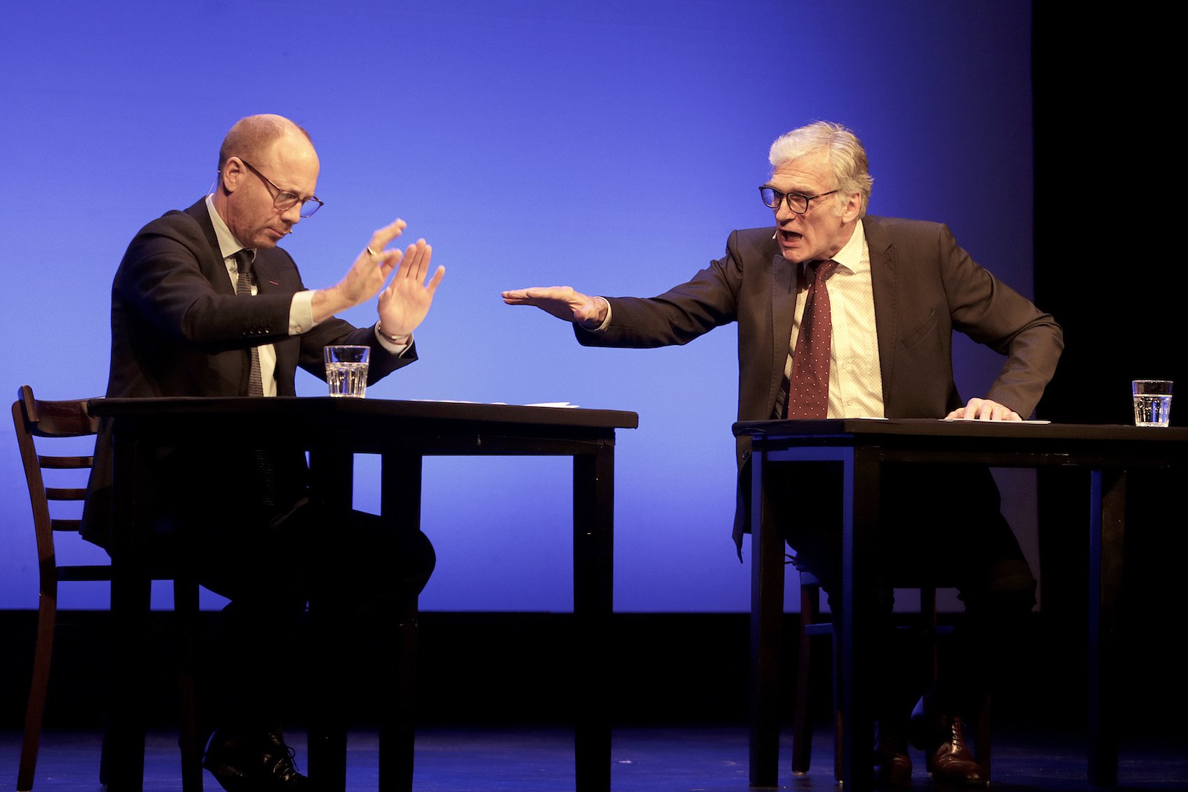 Johann von Bülow und Walter Sittler am 13.3.2025 Foto Andreas Donradt