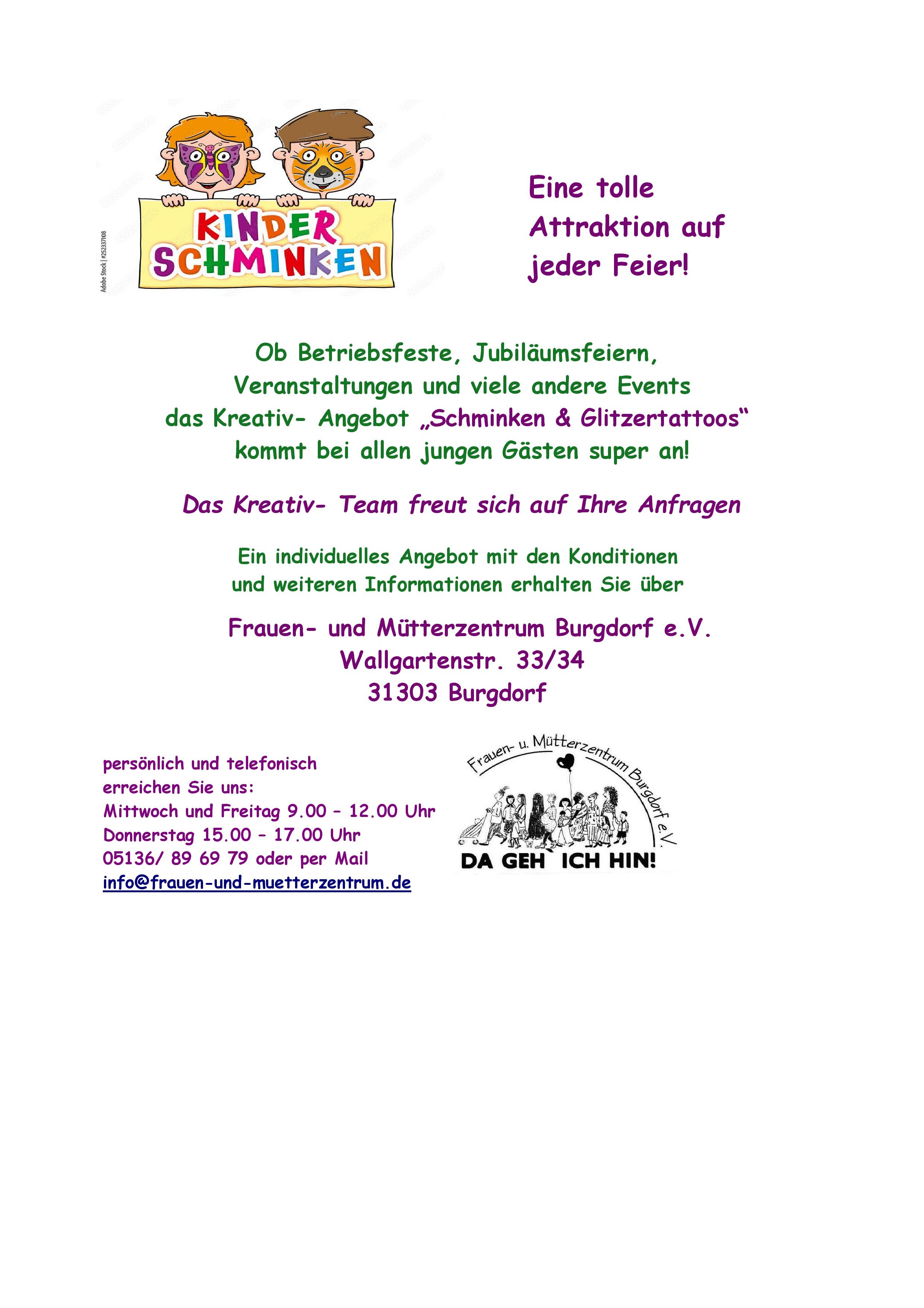 Kinderschminken