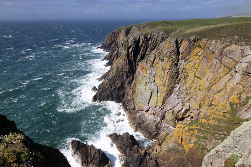 Klippe Rhinns of Galloway - Südwest Schottland