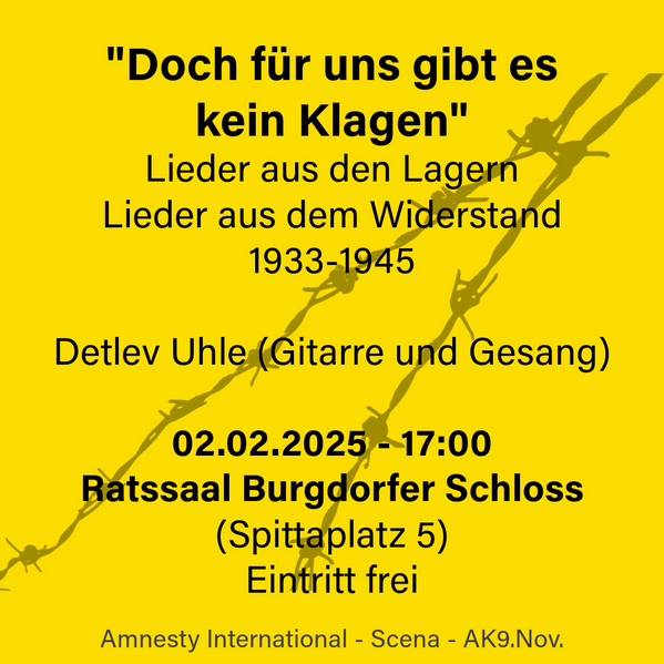 Lagerlieder am 2.2.2025