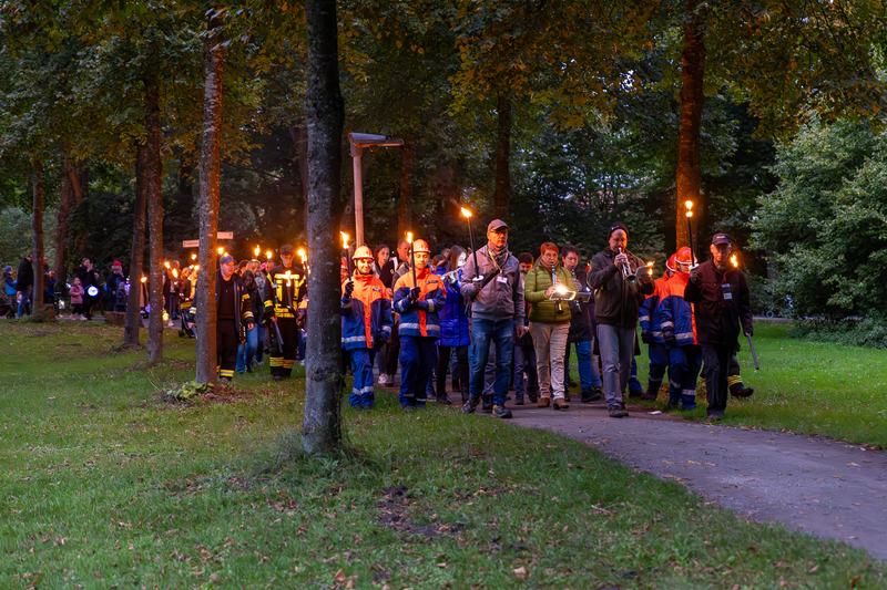 Laternenumzug der Sparkasse Hannover am 4. Oktober