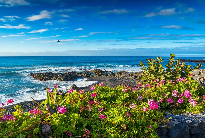 Lavastrand auf Teneriffa