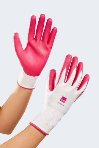 Textilhandschuhe für Kompressionsstrümpfe