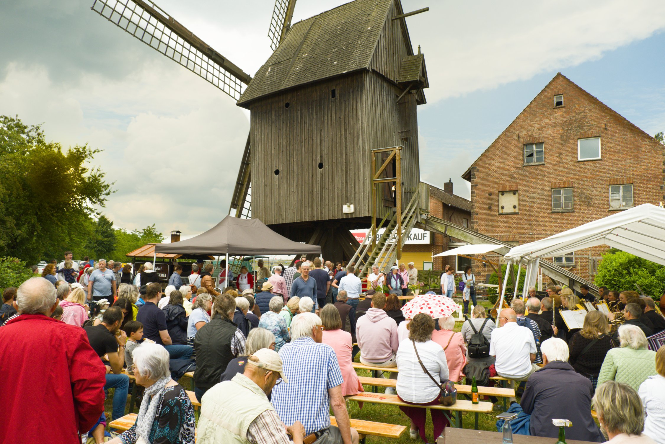 32. Mühlentag an der Sorgenser Bockwindmühle