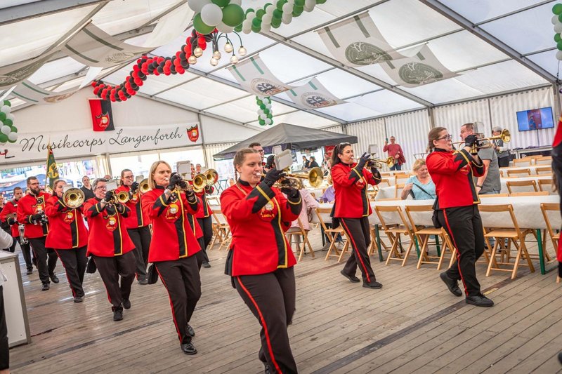 Musikcorps Langenforth spielt zum Auftakt der Lichtwochen