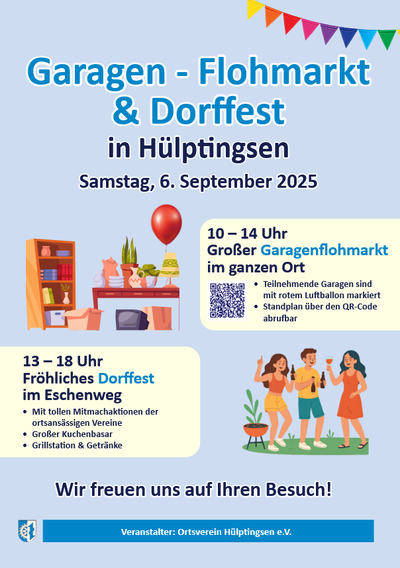 Plakat_Garagenflohmarkt&Dorffest_06.09.25_Ansicht