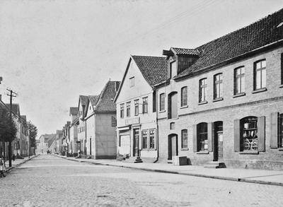 Poststraße - Teil des alten Hauses Sannemann - Moosberg - Synagoge