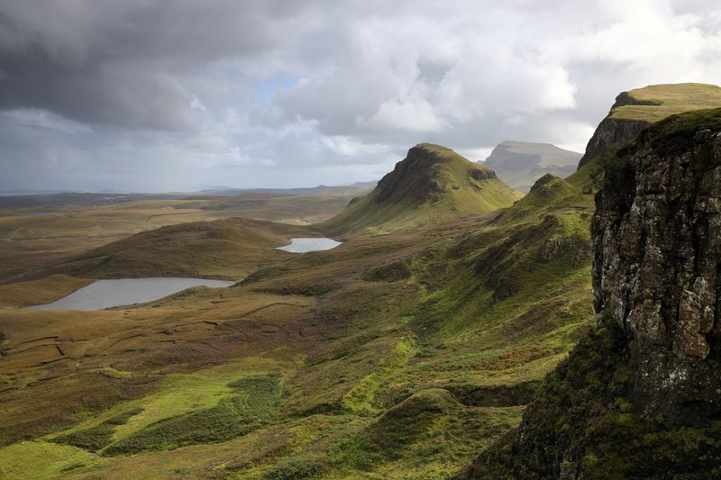 Quiraing Insel Skye Schottland