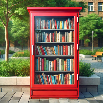 Rotes Bücherregal 1b48b6f10