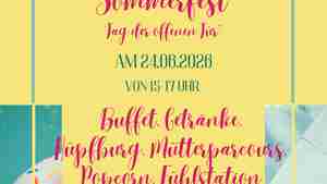 Sommerfest Einladung 2026 PDF