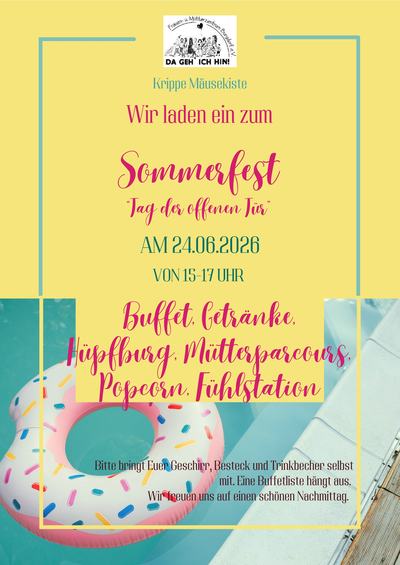 Sommerfest Einladung 2026 PDF