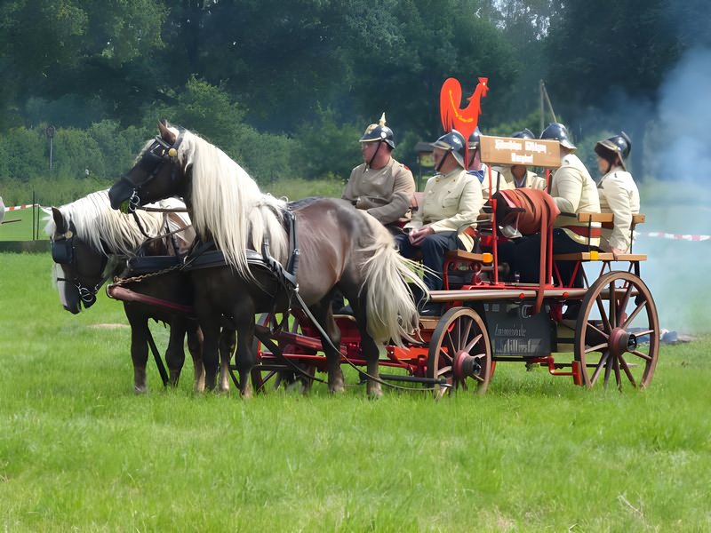 Vorführung des Historischen Löschzuges 2