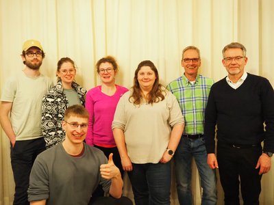 neu gewählter Leichtathletikvorstand